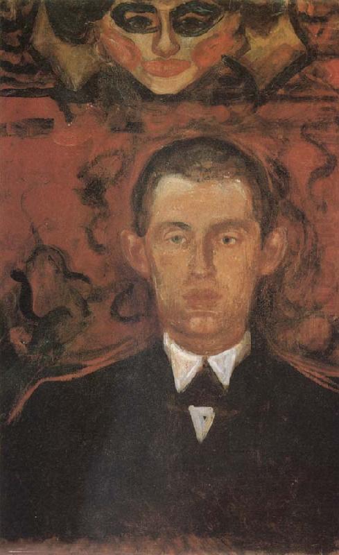 Self-Portrait, Edvard Munch